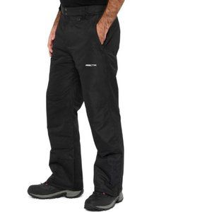 Mens Snow Pants Winter Arctix Black 4X Water Repellent Therma Zip Leg Bottoms